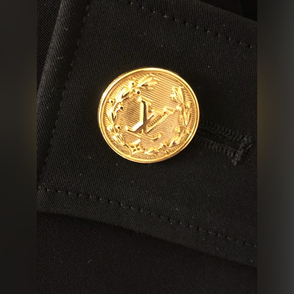 Bnwt Louis Vuitton black uniform dress size medium - Picture 3 of 3